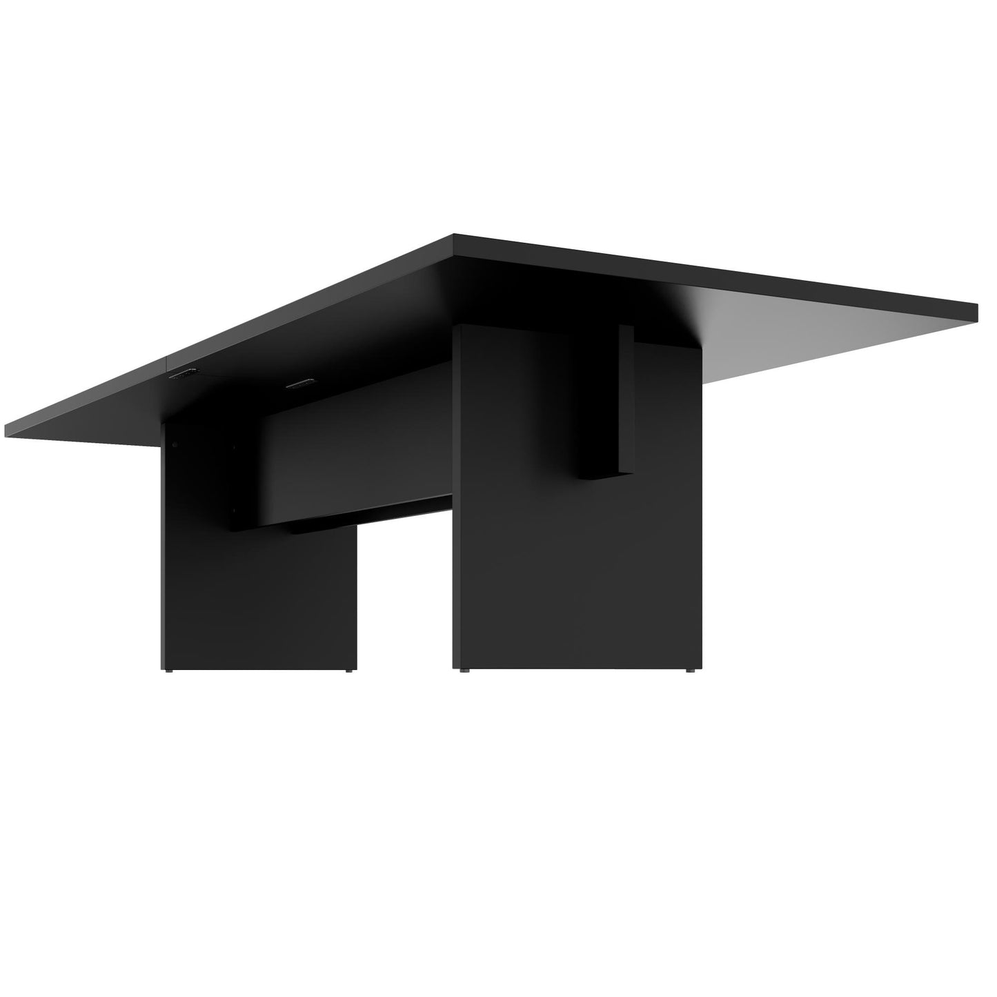 BRALCO SILE conference table | 2400 - 4200 mm (6 - 16 people), electrified, black