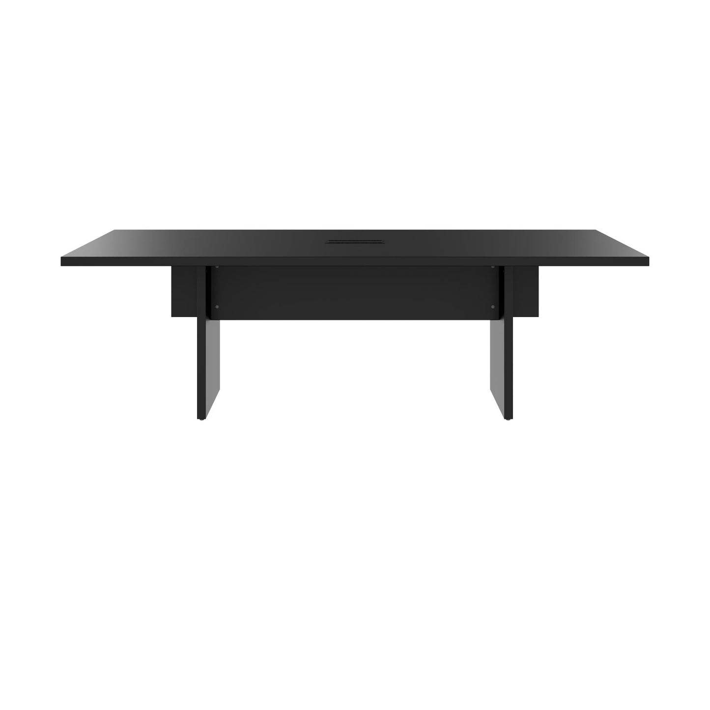 BRALCO SILE conference table | 2400 - 4200 mm (6 - 16 people), electrified, black