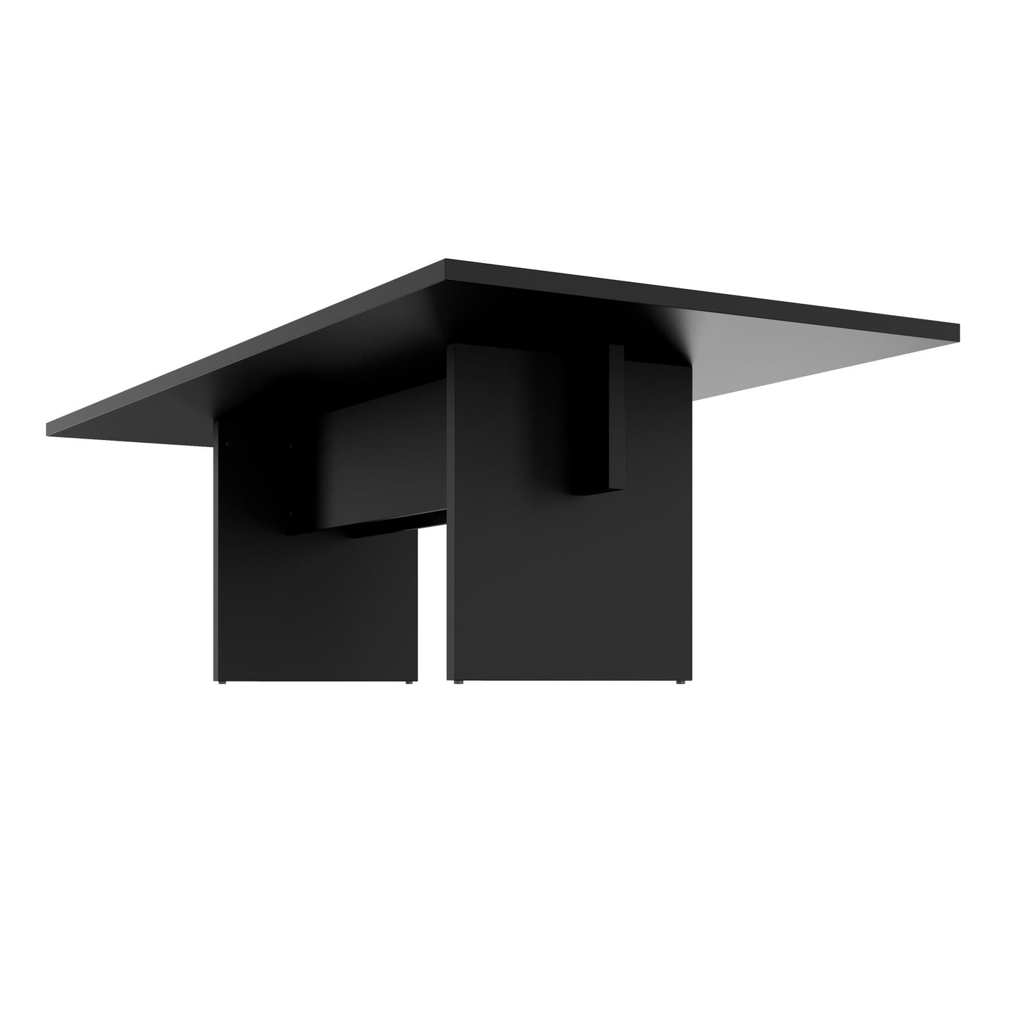 BRALCO SILE conference table | 2400 - 4200 mm (6 - 16 people), electrified, black