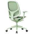 BREATHE Office Swivel Chair | Fixed Armrests, 5-Star Base, Green - 5 Thumbnail Image