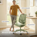 BREATHE office swivel chair | Fixed armrests, 5-star base, Black  - 12 Thumbnail Image