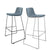 TWIST&amp;SIT bar stool | Sled base, 735 mm seat height, wool cover SYNERGY