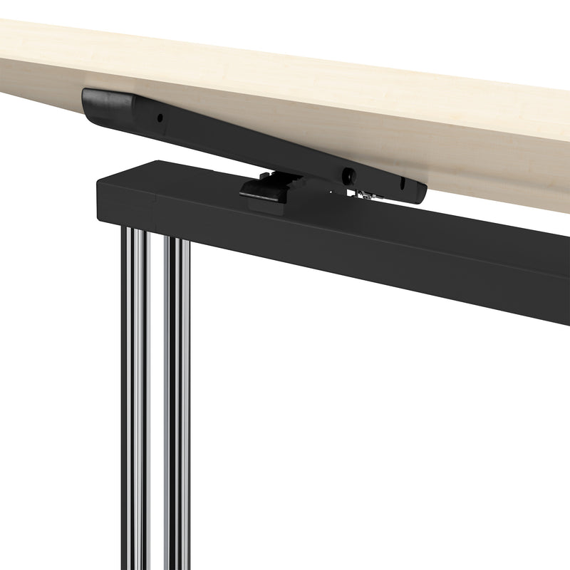 MARA - ARGO TILTING Conference table | mobile, foldable, 1600 x 800 mm, maple  - 4 Main Image