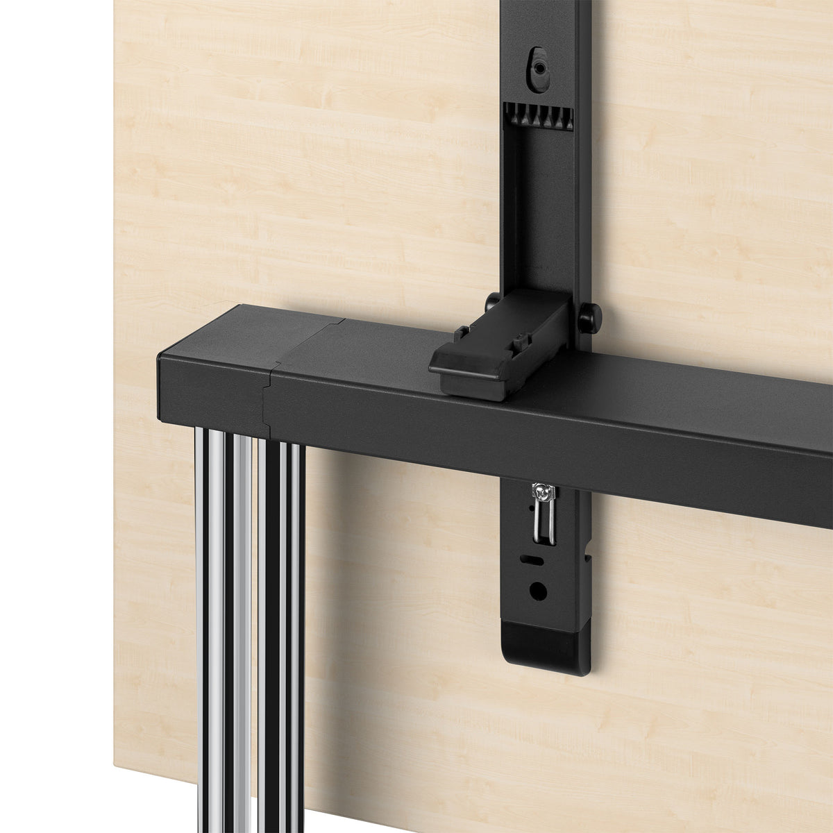 MARA - ARGO TILTING Conference table | mobile, foldable, 1600 x 800 mm, maple  - 5 Lightbox Main Image