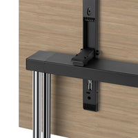 MARA - ARGO TILTING Table de conférence | À roulettes, pliable, 1600 x 800 mm, chêne ambré