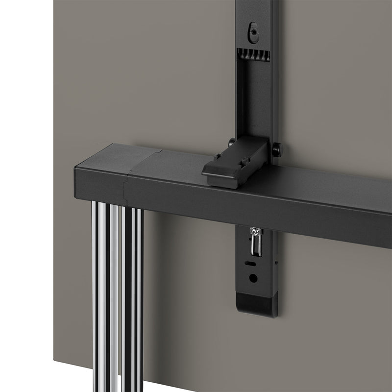 MARA - ARGO TILTING Meeting Table | Mobile, foldable, 1600 x 800 mm, Cubanit Grey  - 6 Main Image