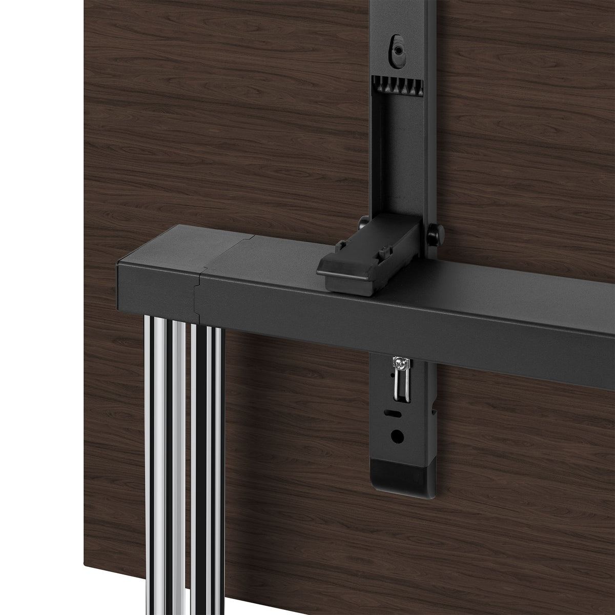 MARA - ARGO TILTING Besprechnungstisch | Rollbar, klappbar, 1600 x 800 mm, Nussbaum - 5 Lightbox Main Image