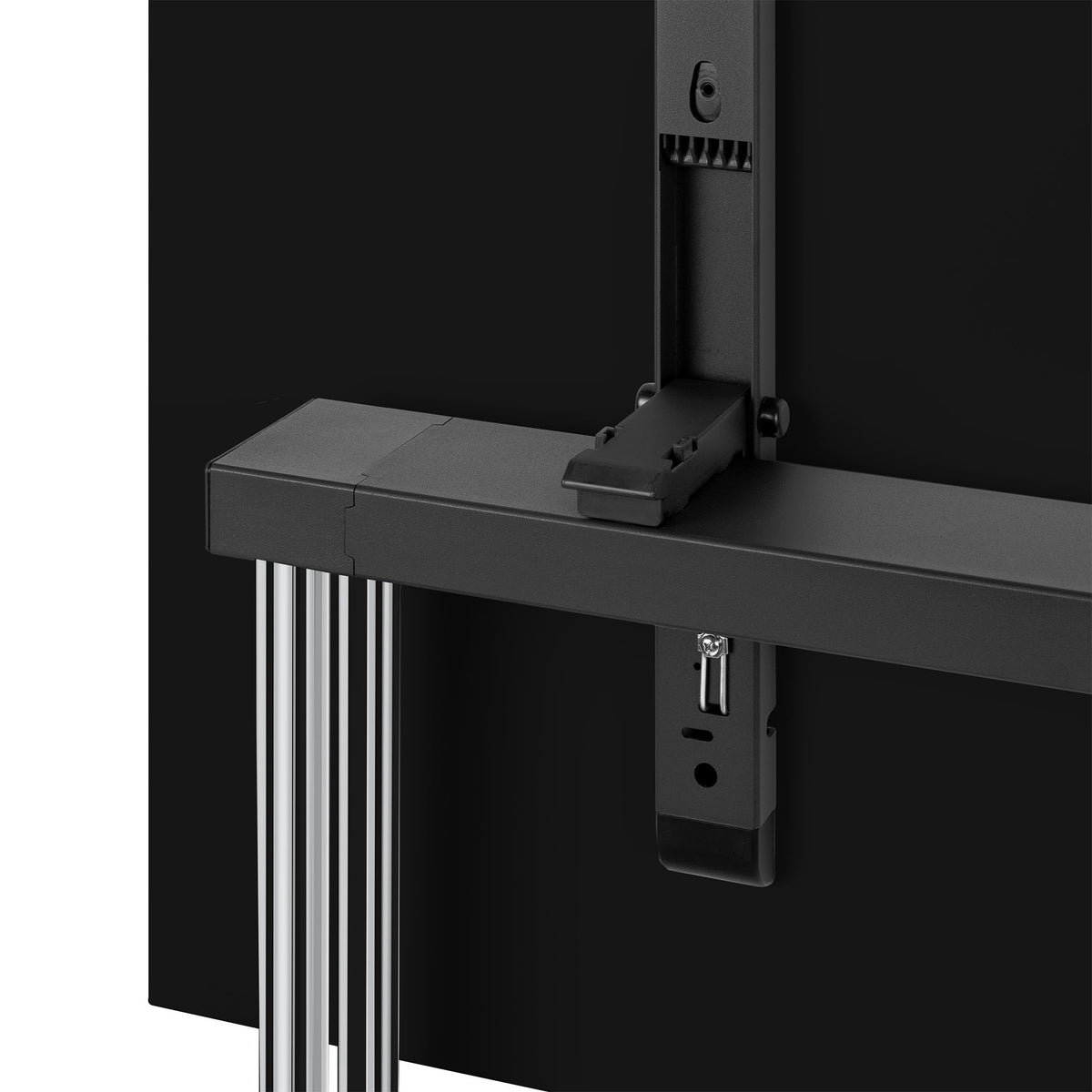 MARA - ARGO TILTING Meeting table | Mobile, foldable, 1600 x 800 mm, Black  - 6 Lightbox Main Image