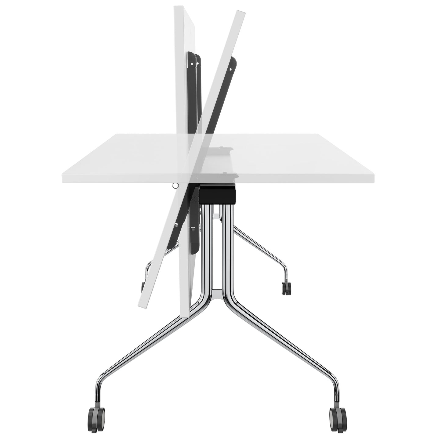 Mara LIBRO TILTING Tableau de conférence | Roulable, pliable, 1600 x 800 mm, blanc