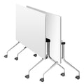 MARA - ARGO TILTING Besprechnungstisch | Rollbar, klappbar, 1600 x 800 mm, Weiß - 5 Thumbnail Image