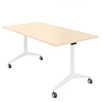 MARA - SAVIO TILTING Klapptisch | Rollbar, klappbar, 1600 x 800 mm, Ahorn
