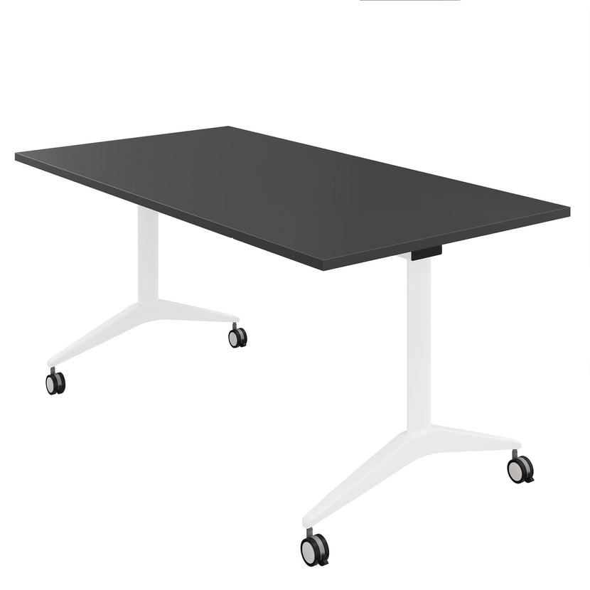 MARA - SAVIO TILTING Klapptisch | Rollbar, klappbar, 1600 x 800 mm, Anthrazit
