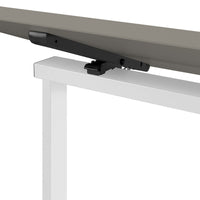 MARA SAVIO TILTING Klapptisch | Rollbar, klappbar, 1600 x 800 mm, Cubanitgrau