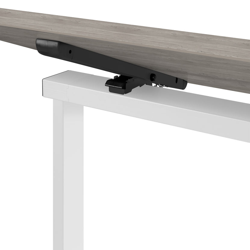 MARA - SAVIO TILTING Klapptisch | Rollbar, klappbar, 1600 x 800 mm, Nordeiche grau