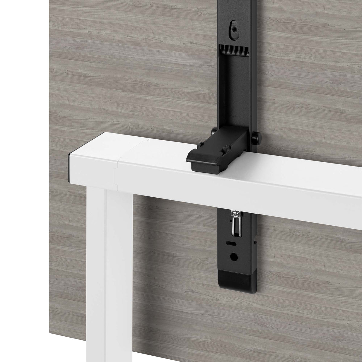 MARA - SAVIO TILTING Klapptisch | Rollbar, klappbar, 1600 x 800 mm, Nordeiche grau - 5 Lightbox Main Image