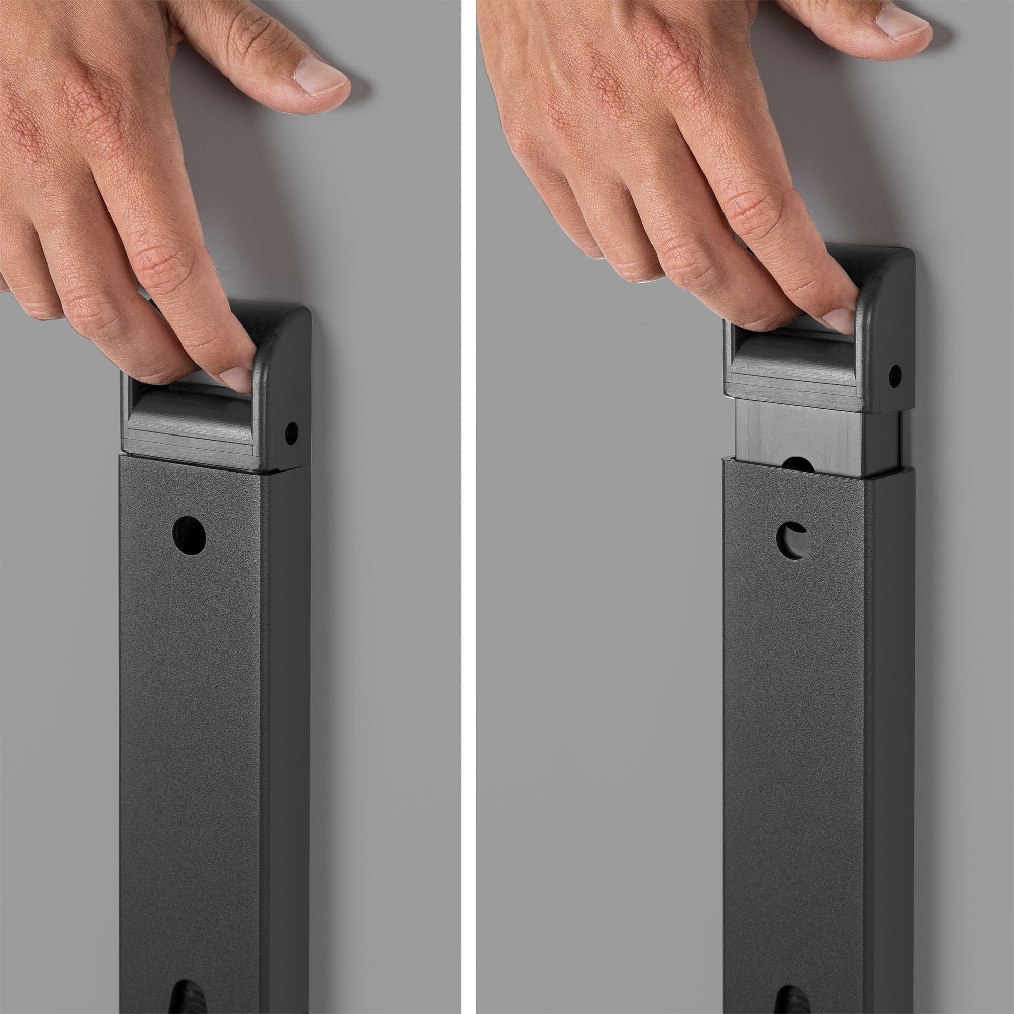 MARA - SAVIO TILTING Klapptisch | Rollbar, klappbar, 1600 x 800 mm, Perlgrau