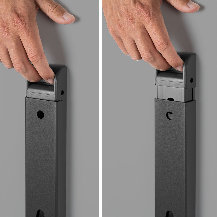 MARA - SAVIO TILTING Klapptisch | Rollbar, klappbar, 1600 x 800 mm, Perlgrau