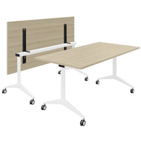 MARA SAVIO table pliante INCLINABLE | Enroulable, pliable, 1600 x 800 mm, sable cendre