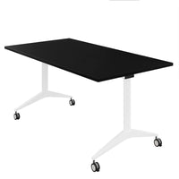 MARA - SAVIO TILTING Klapptisch | Rollbar, klappbar, 1600 x 800 mm, Schwarz