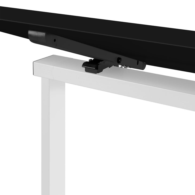 MARA - SAVIO TILTING Klapptisch | Rollbar, klappbar, 1600 x 800 mm, Schwarz