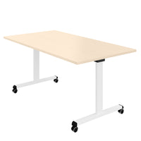 Mara - TILTING Tabella pieghevole | Arrotolabile, pieghevole, 1600 x 800 mm, acero