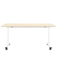 Mara - TILTING folding table | Rollable, foldable, 1600 x 800 mm, maple