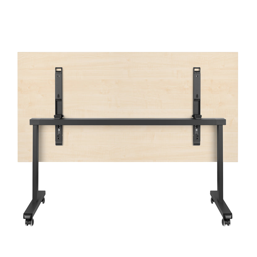 Mara - TILTING Tabella pieghevole | Arrotolabile, pieghevole, 1600 x 800 mm, acero
