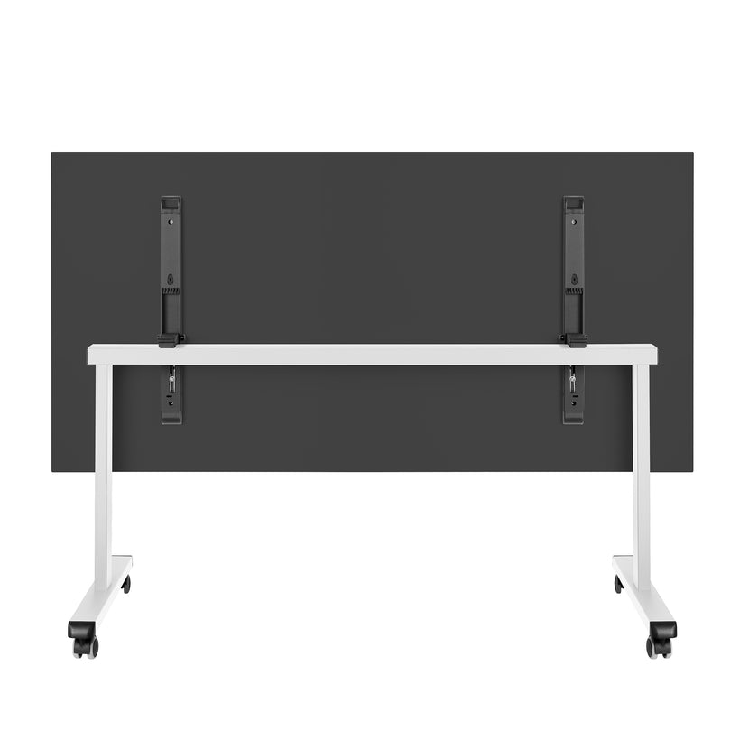 MARA - TILTING Klapptisch | Rollbar, klappbar, 1600 x 800 mm, Anthrazit