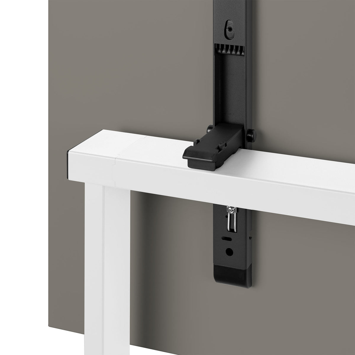 MARA - TILTING Klapptisch | Rollbar, klappbar, 1600 x 800 mm, Cubanitgrau - 5 Lightbox Main Image