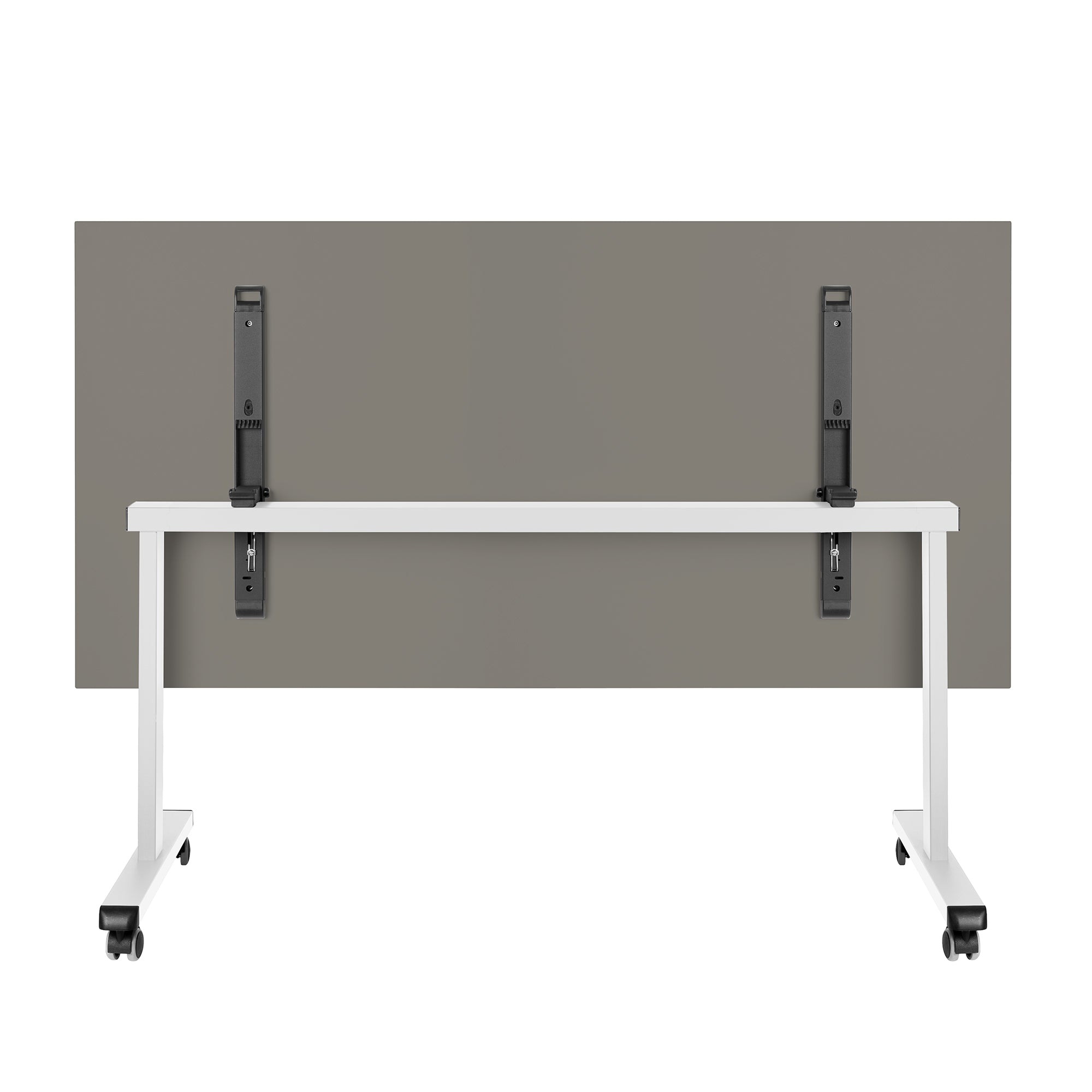 MARA - TILTING Klapptisch | Rollbar, klappbar, 1600 x 800 mm, Cubanitgrau