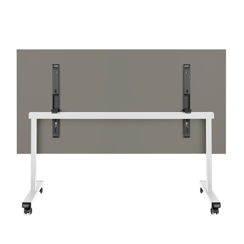 MARA - TILTING Klapptisch | Rollbar, klappbar, 1600 x 800 mm, Cubanitgrau