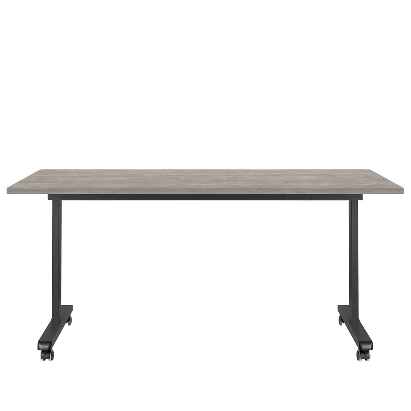 Mara - TILTING Tabella pieghevole | Arrotolabile, pieghevole, 1600 x 800 mm, grigio di quercia nord