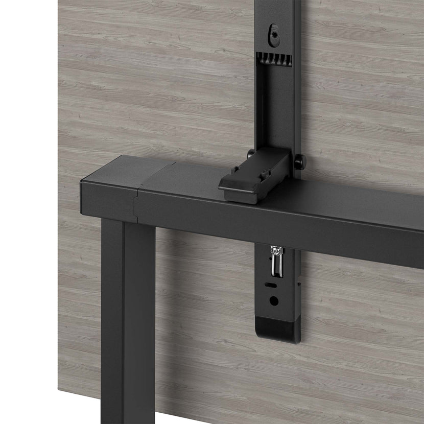 Mara - TILTING Tabella pieghevole | Arrotolabile, pieghevole, 1600 x 800 mm, grigio di quercia nord