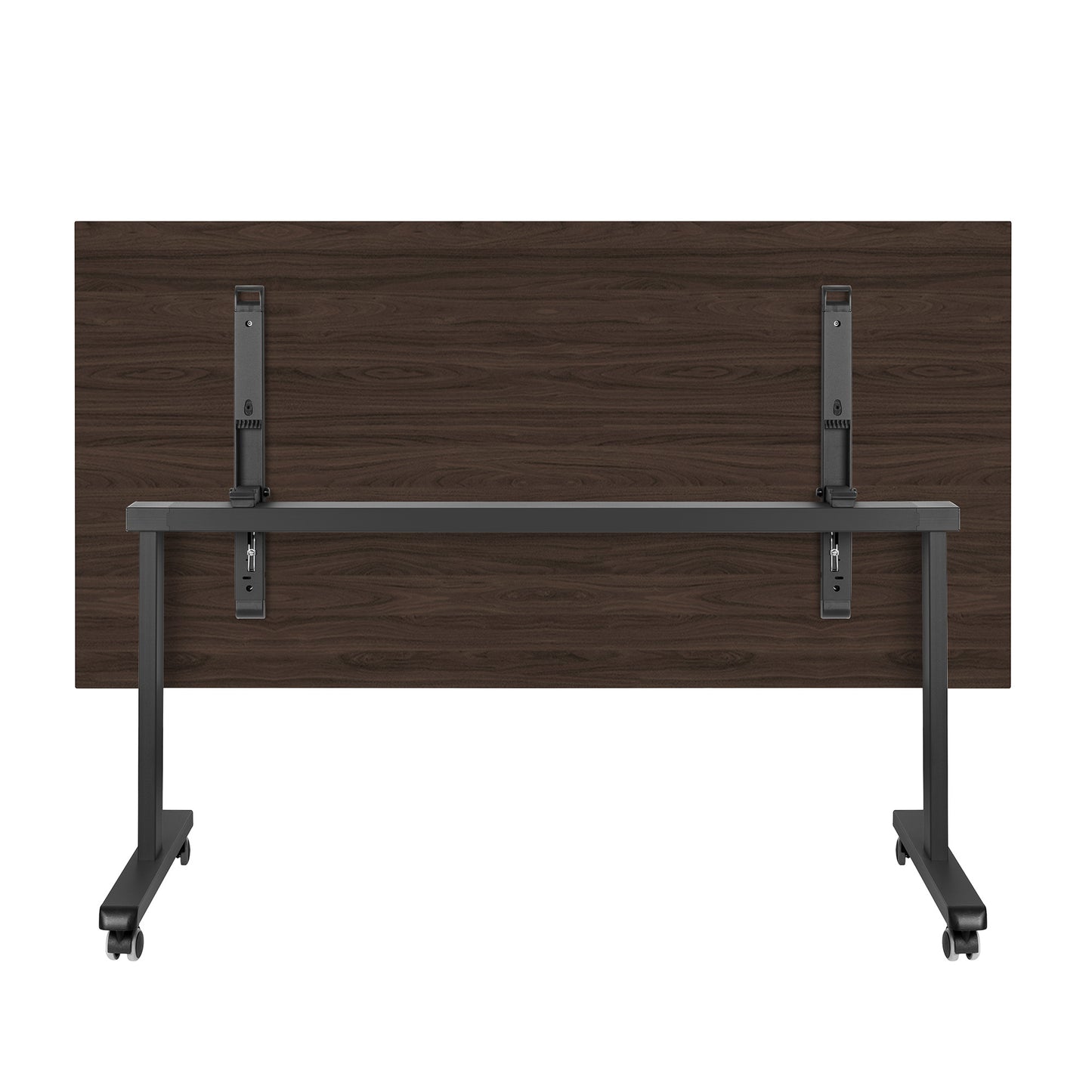 Mara - TILTING folding table | Rollable, foldable, 1600 x 800 mm, walnut