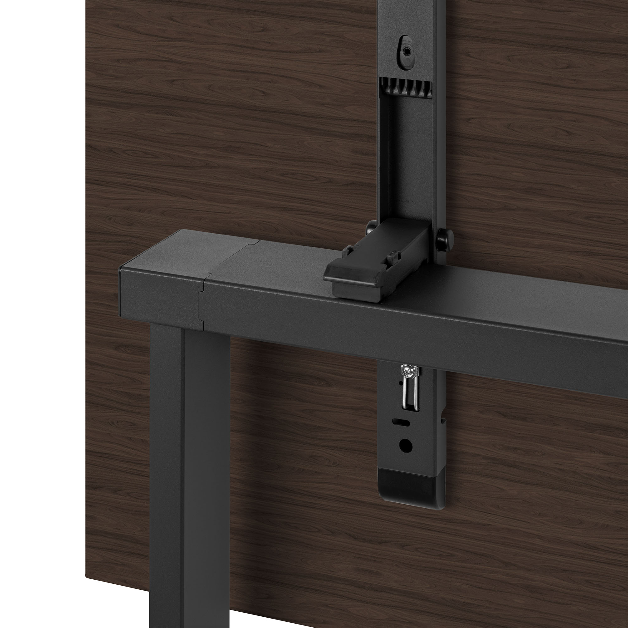 MARA - TILTING Klapptisch | Rollbar, klappbar, 1600 x 800 mm, Nussbaum