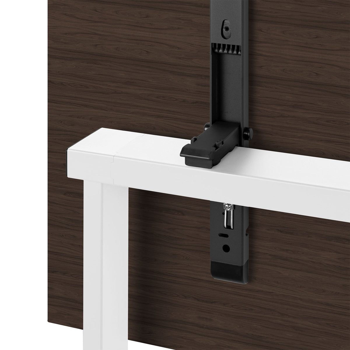 MARA - TILTING Klapptisch | Rollbar, klappbar, 1600 x 800 mm, Nussbaum - 5 Lightbox Main Image
