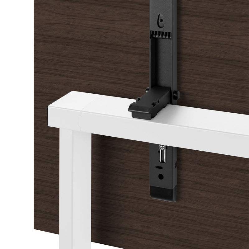 MARA - TILTING Klapptisch | Rollbar, klappbar, 1600 x 800 mm, Nussbaum - 5 Main Image