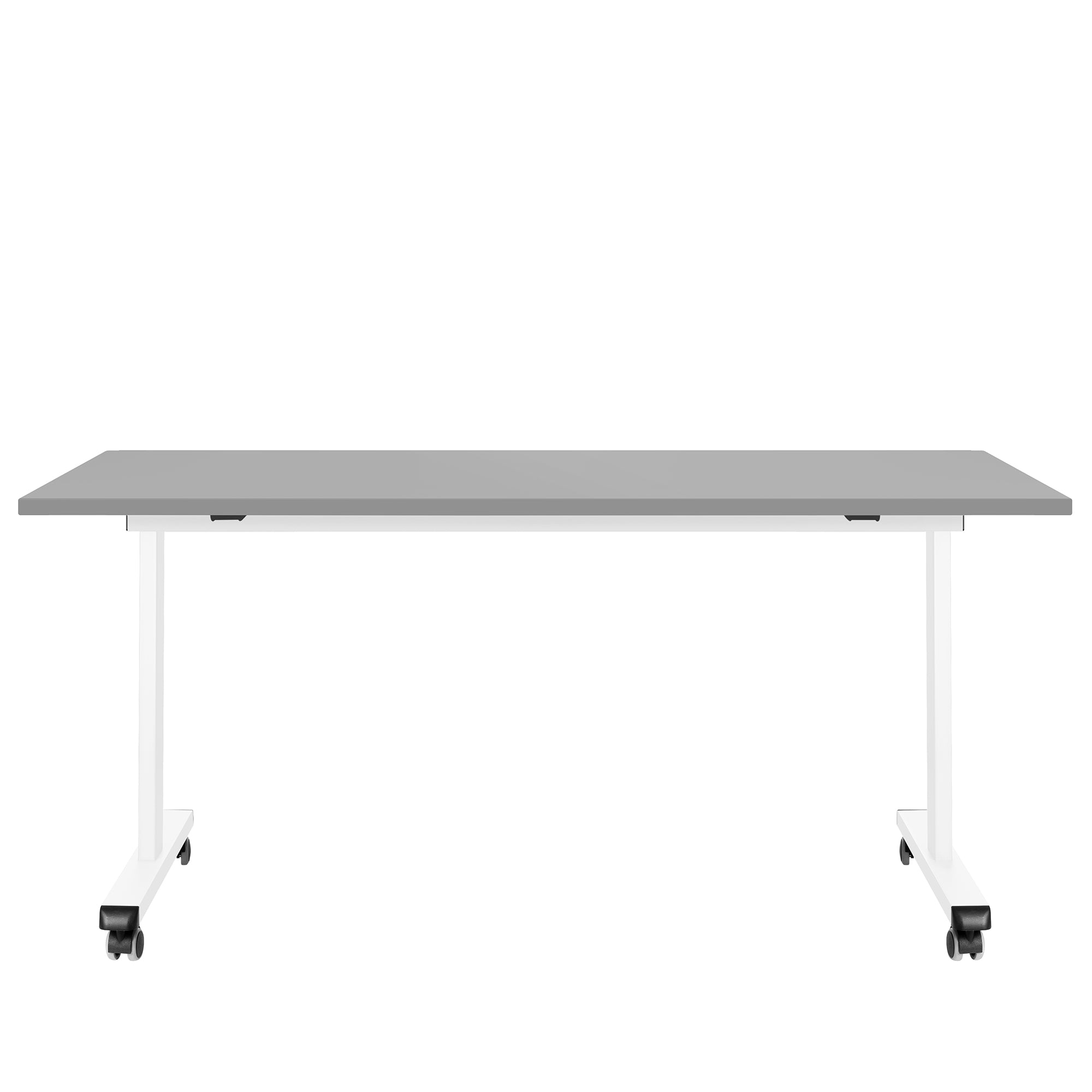MARA - TILTING Klapptisch | Rollbar, klappbar, 1600 x 800 mm, Perlgrau