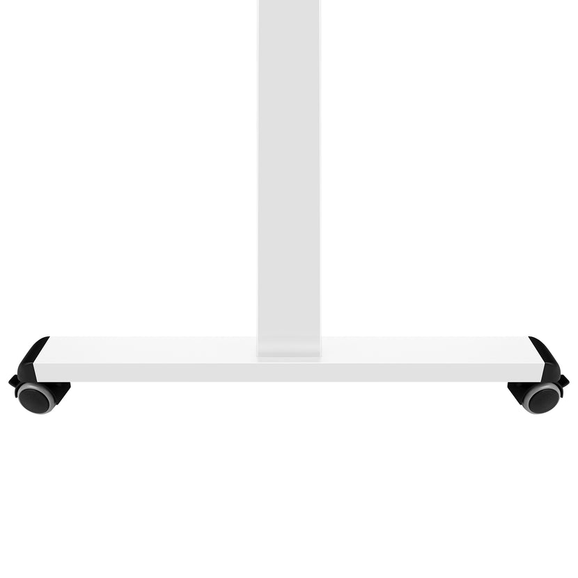 MARA - TILTING Klapptisch | Rollbar, klappbar, 1600 x 800 mm, Perlgrau