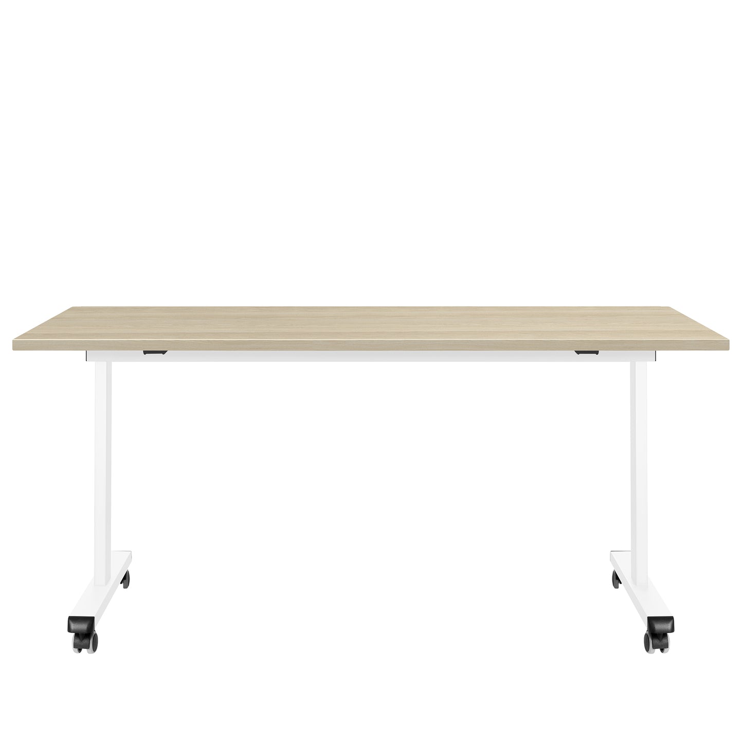 Mara - TILTING folding table | Rollable, foldable, 1600 x 800 mm, sand ash