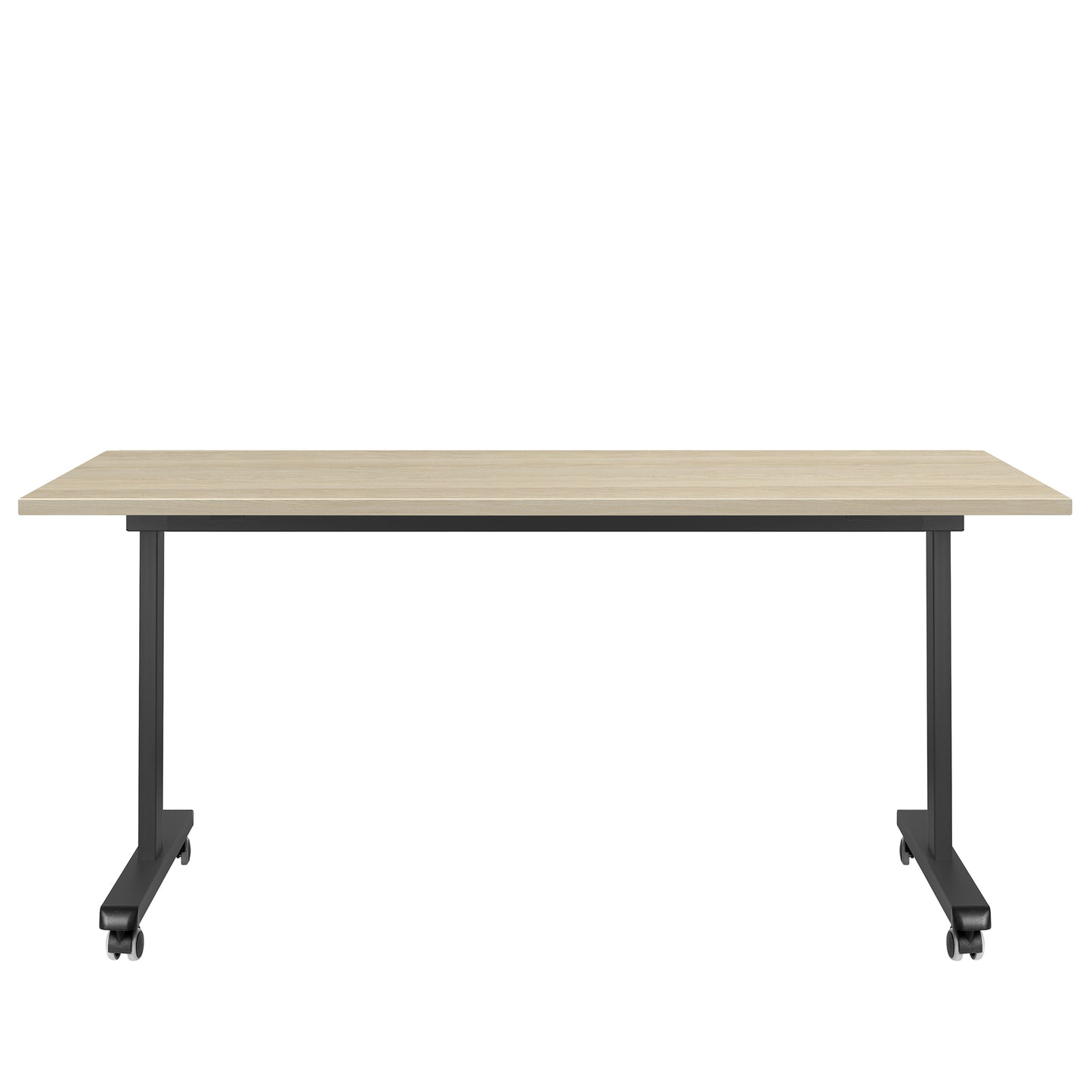 Mara - TILTING folding table | Rollable, foldable, 1600 x 800 mm, sand ash