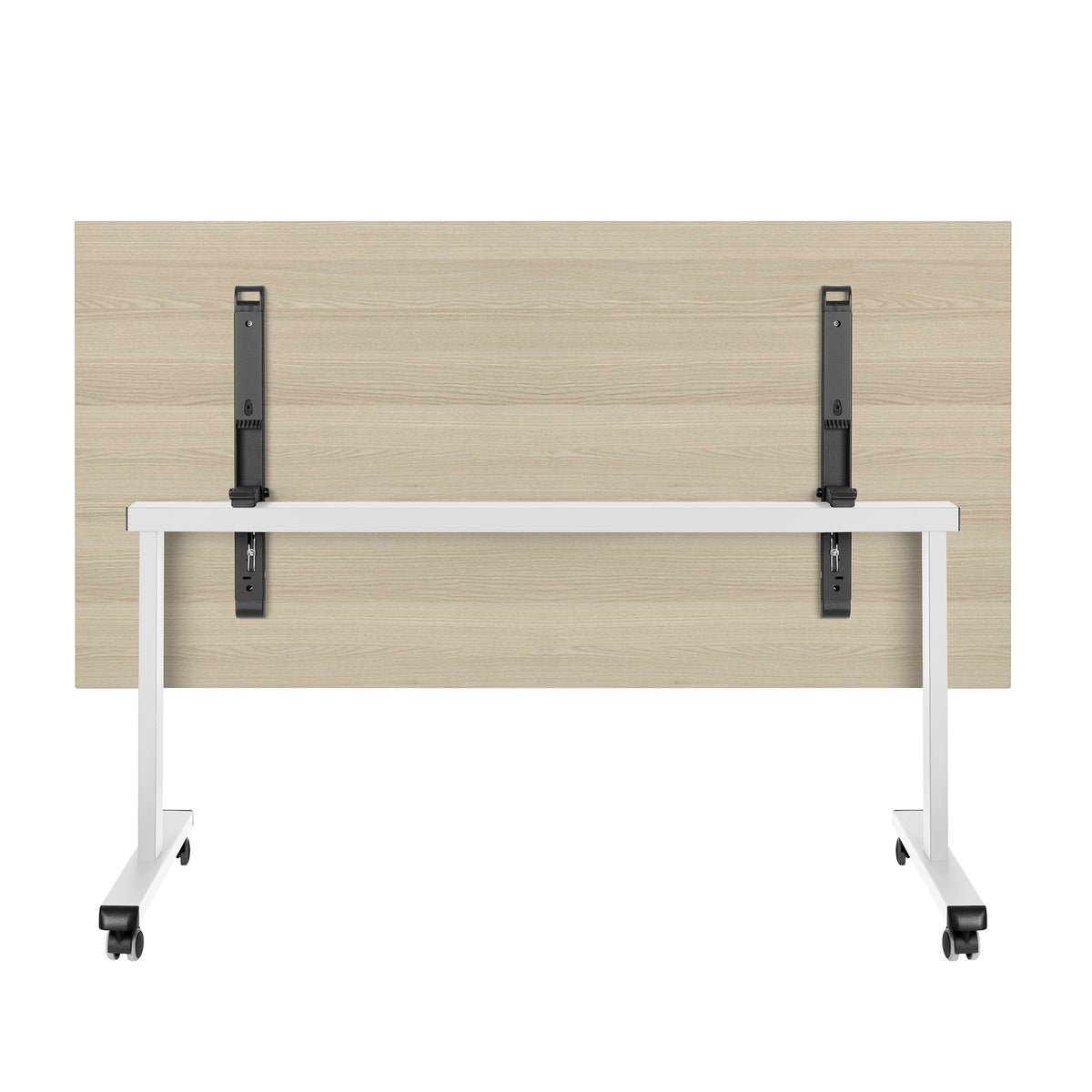 MARA - TILTING Klapptisch | Rollbar, klappbar, 1600 x 800 mm, Sandesche - 4 Lightbox Main Image