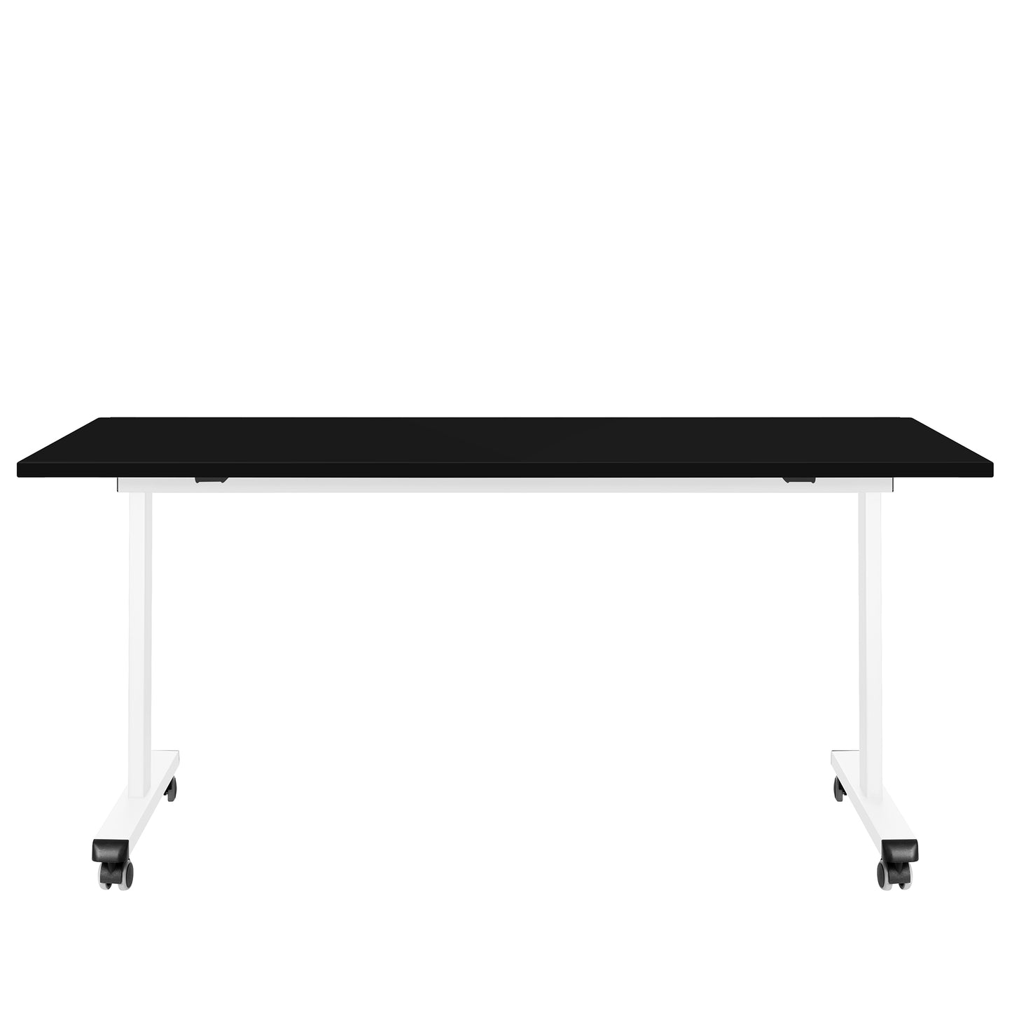 Mara - TILTING Klapptisch | Rollbar, klappbar, 1600 x 800 mm, Schwarz