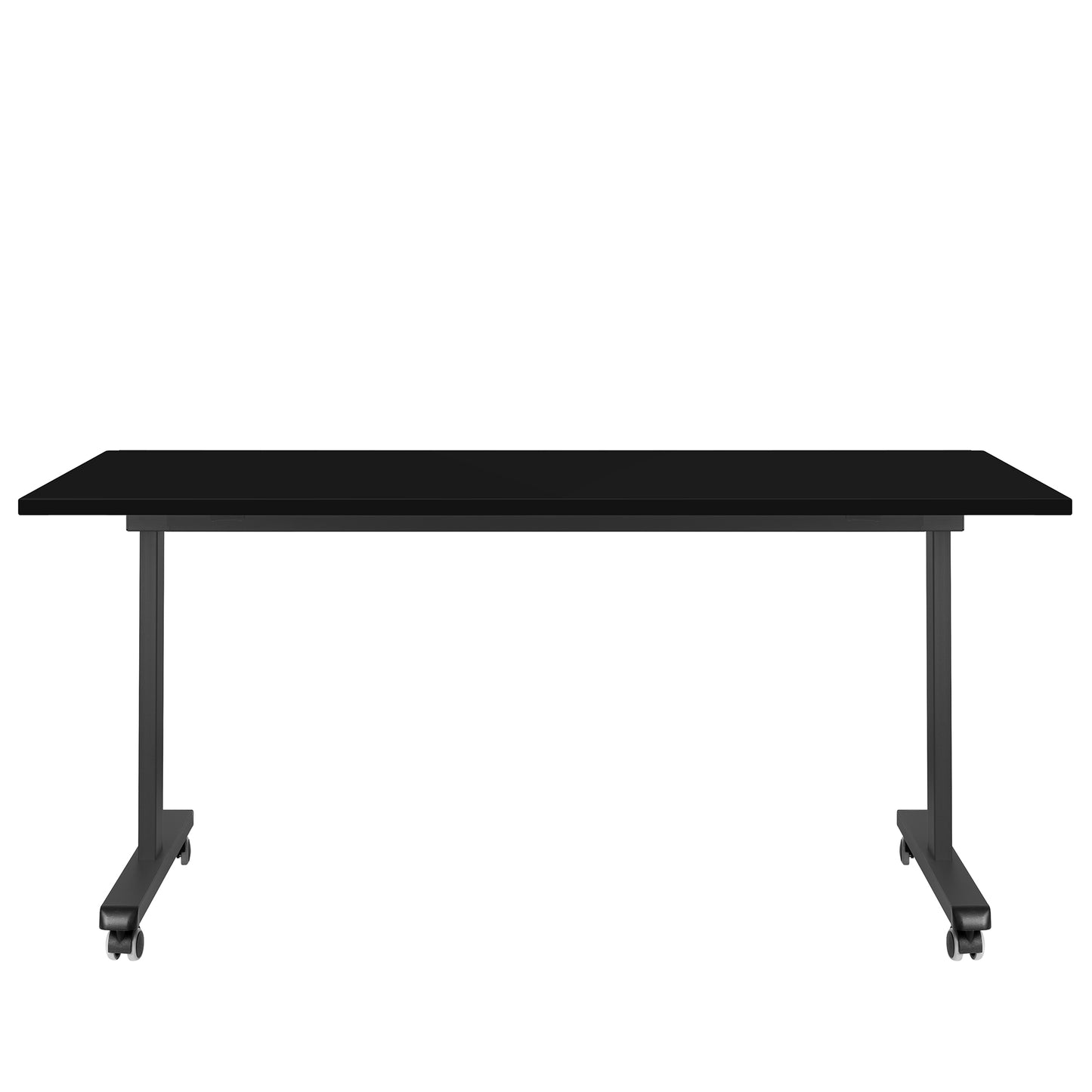 Mara - TILTING Klapptisch | Rollbar, klappbar, 1600 x 800 mm, Schwarz