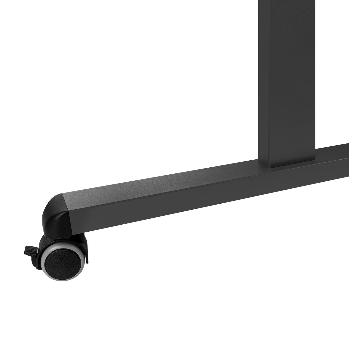 Mara - TILTING Klapptisch | Rollbar, klappbar, 1600 x 800 mm, Schwarz