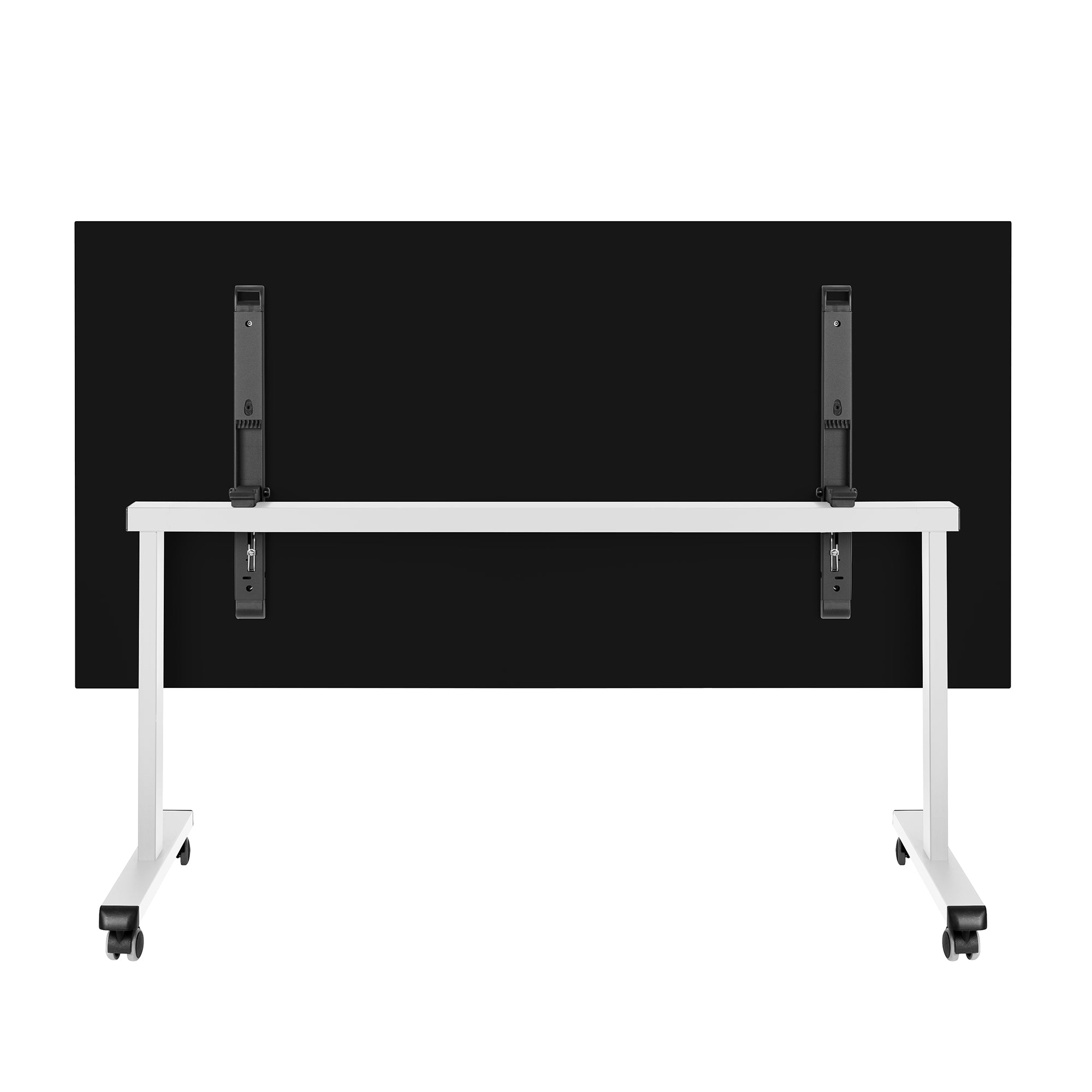 Mara - TILTING Tabella pieghevole | Arrotolabile, pieghevole, 1600 x 800 mm, nero