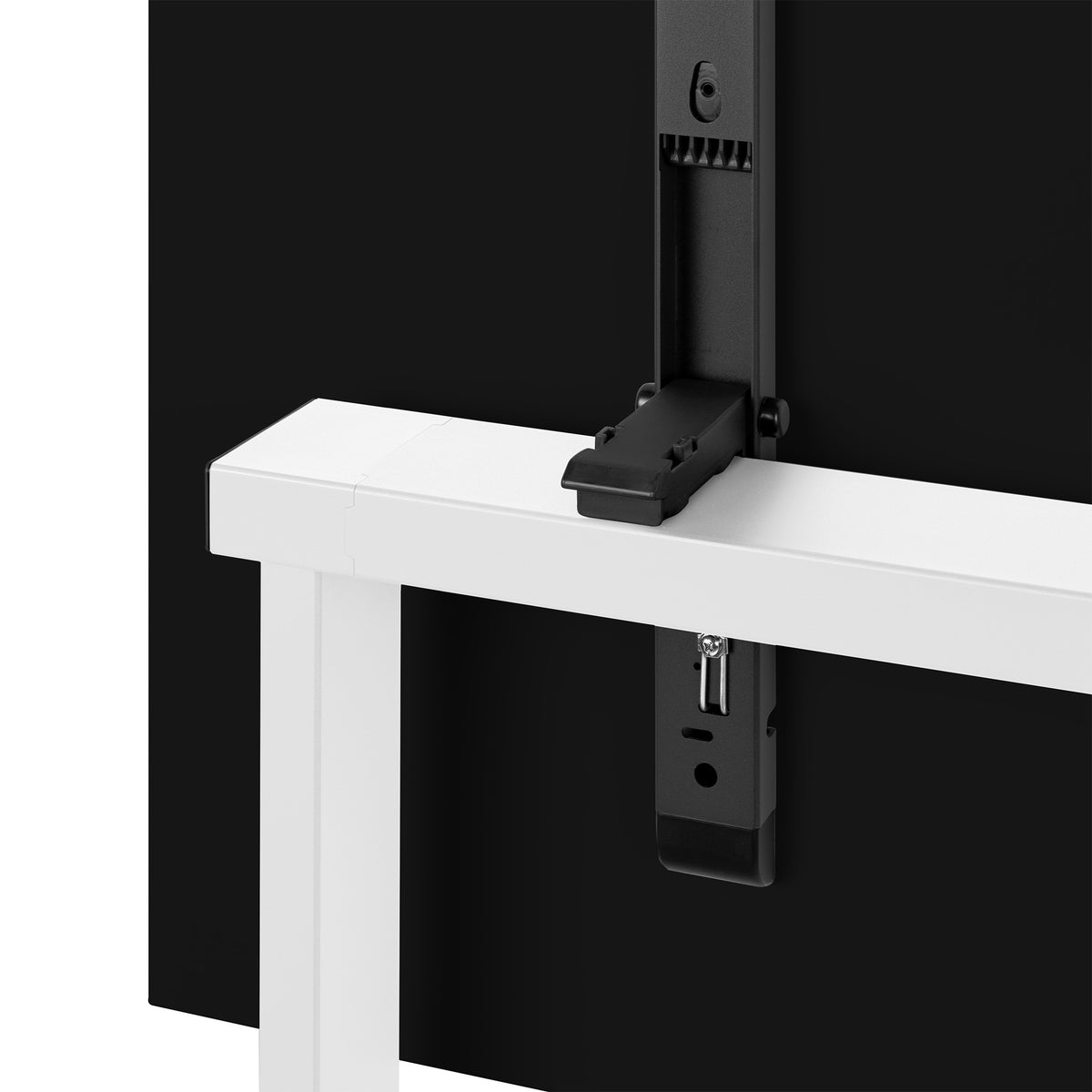 MARA - TILTING Klapptisch | Rollbar, klappbar, 1600 x 800 mm, Schwarz - 5 Lightbox Main Image