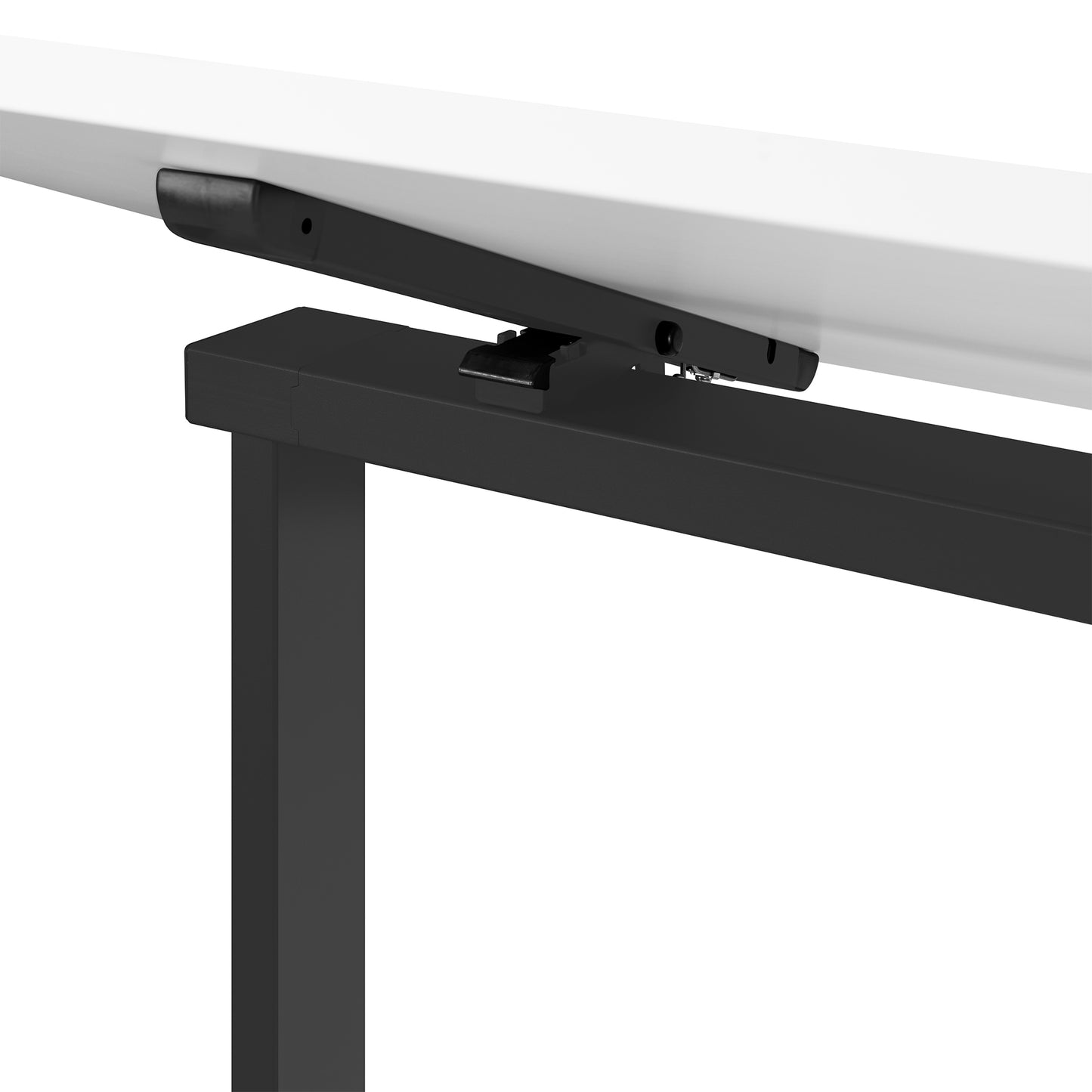 Mara - TILTING folding table | Rollable, foldable, 1600 x 800 mm, white