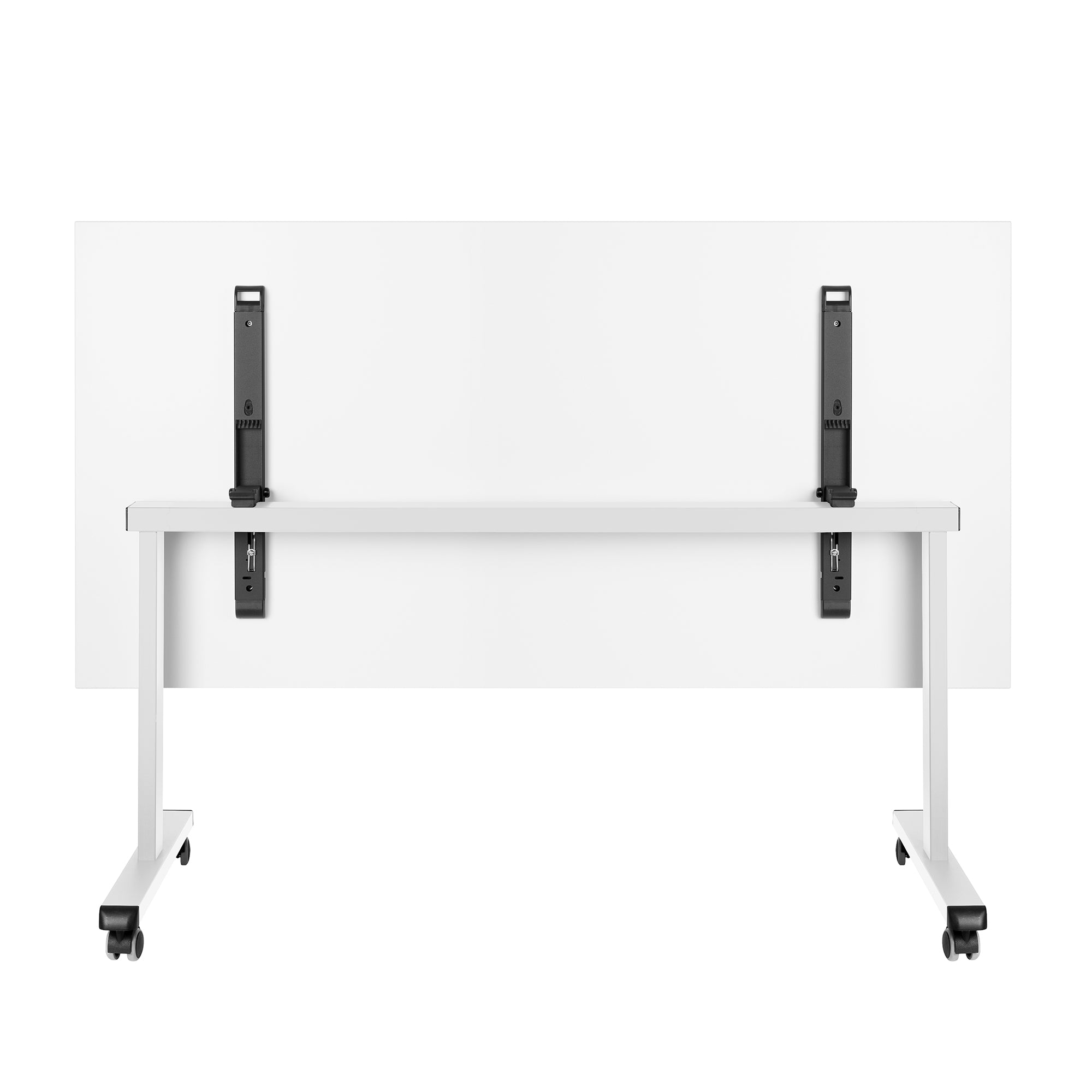 MARA - TILTING Table pliante | roulante, pliable, 1600 x 800 mm, blanc