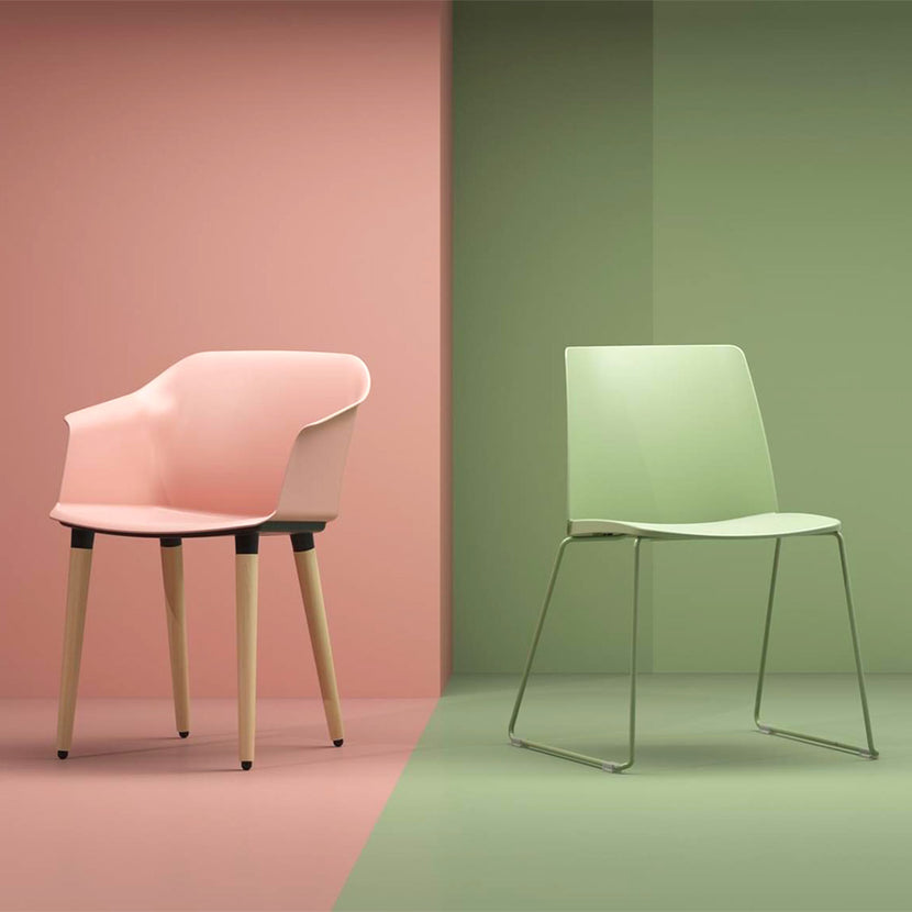 POLYTONE-C Besucher- und Konferenzstuhl, Farbe Schwarz